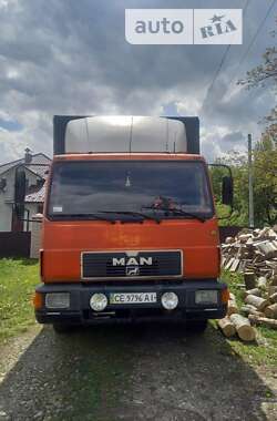 Грузовой фургон MAN 8.153 1995 в Черновцах