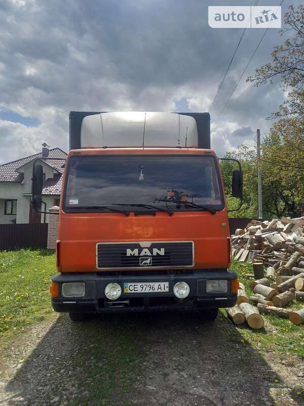 Грузовой фургон MAN 8.153 1995 в Черновцах
