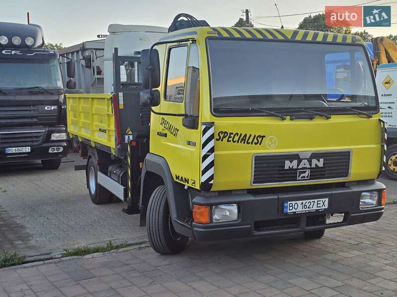 Самоскид MAN 8.163 1996 в Бучачі