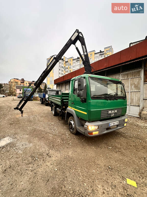 Кран-манипулятор MAN 8.163 1999 в Ивано-Франковске