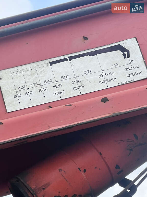 Кран-манипулятор MAN 8.163 2003 в Одессе