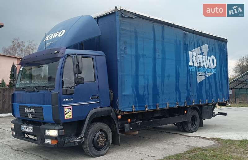 Грузовой фургон MAN 8.180 2005 в Славуте фото 9 Грузовой фургон MAN 8.180 2005 в Славуте