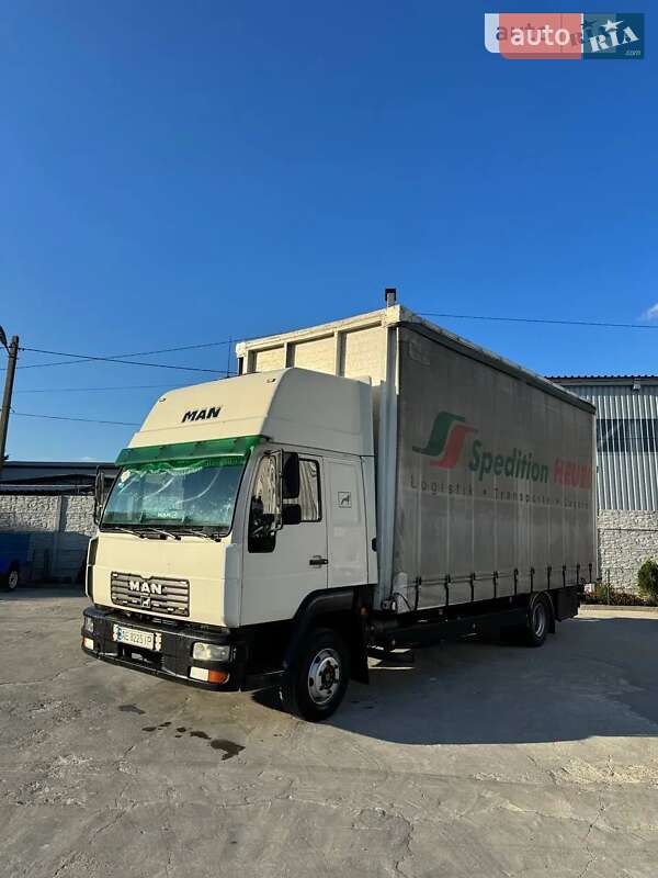 Тентованый MAN 8.224 2003 в Днепре фото Тентованый MAN 8.224 2003 в Днепре