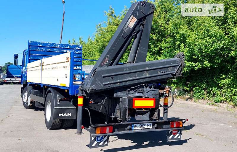 Кран-манипулятор MAN F 2000 1993 в Луцке
