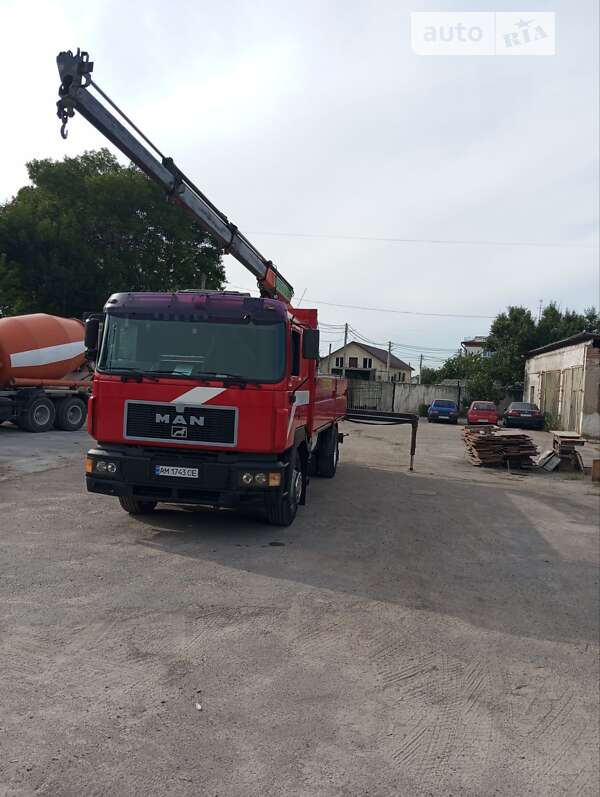 Кран-манипулятор MAN F 2000 1997 в Житомире фото 4 Кран-манипулятор MAN F 2000 1997 в Житомире