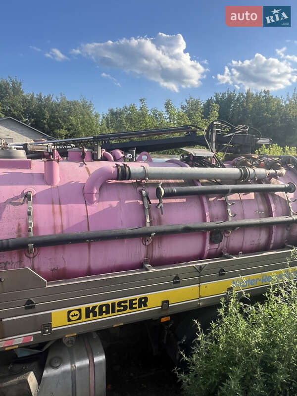 Каналопромивочна машина MAN F 2000 2000 в Рівному фото Каналопромивочна машина MAN F 2000 2000 в Рівному