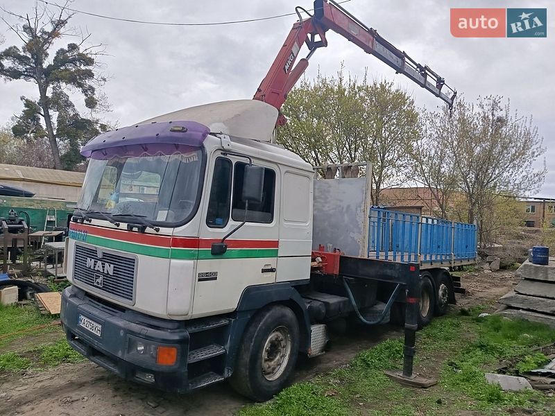 Кран-манипулятор MAN F 2000 2002 в Киеве