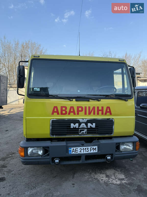 Машина  асенізатор (вакуумна) MAN L 2000 1995 в Дніпрі фото 2 Машина  асенізатор (вакуумна) MAN L 2000 1995 в Дніпрі