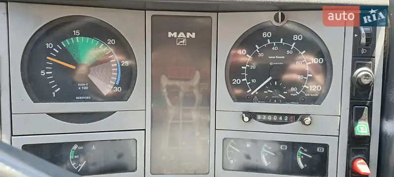 Грузовой фургон MAN L 2000 2002 в 
