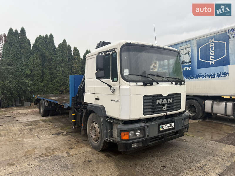 Кран-манипулятор MAN L 2000 2004 в Львове