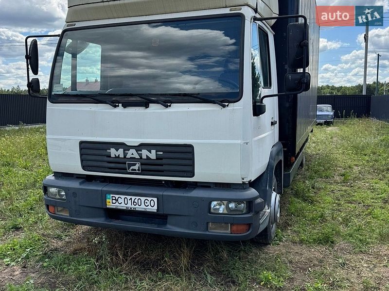 Грузовой фургон MAN L 2000 2004 в Львове