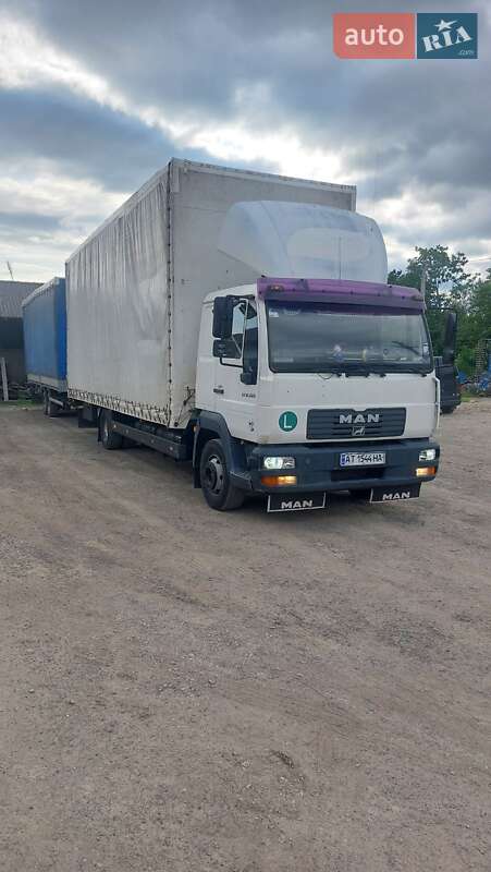 Тентованый MAN LE 12.220 2005 в Коломые