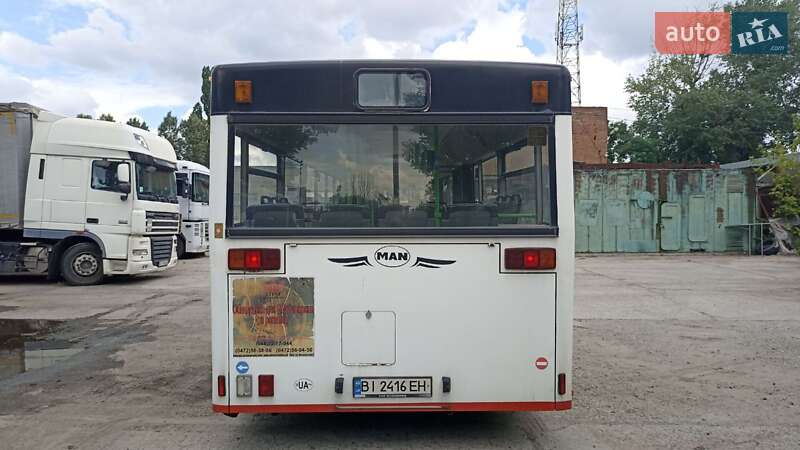 Міський автобус MAN NL 202 1997 в Горішніх Плавнях фото 4 Міський автобус MAN NL 202 1997 в Горішніх Плавнях