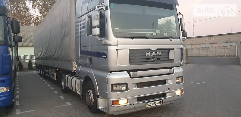 Тягач MAN TGA 2007 в Ратному