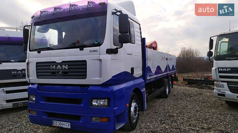 Борт MAN TGA 2005 в Чернівцях