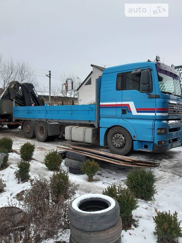 Кран-манипулятор MAN TGA 2001 в 