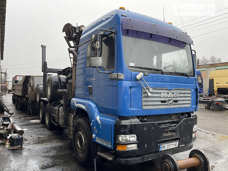 Лесовоз / Сортиментовоз MAN TGA 2002 в Ровно