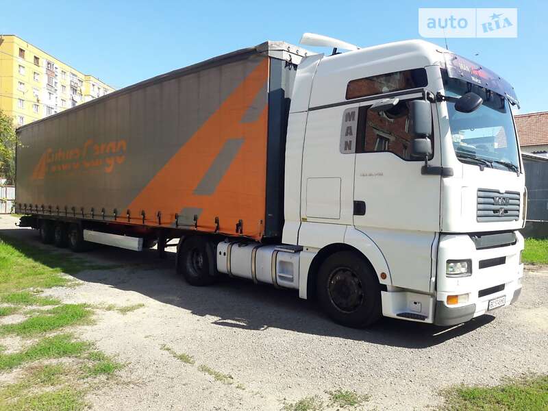 Тентований MAN TGA 2006 в Ужгороді