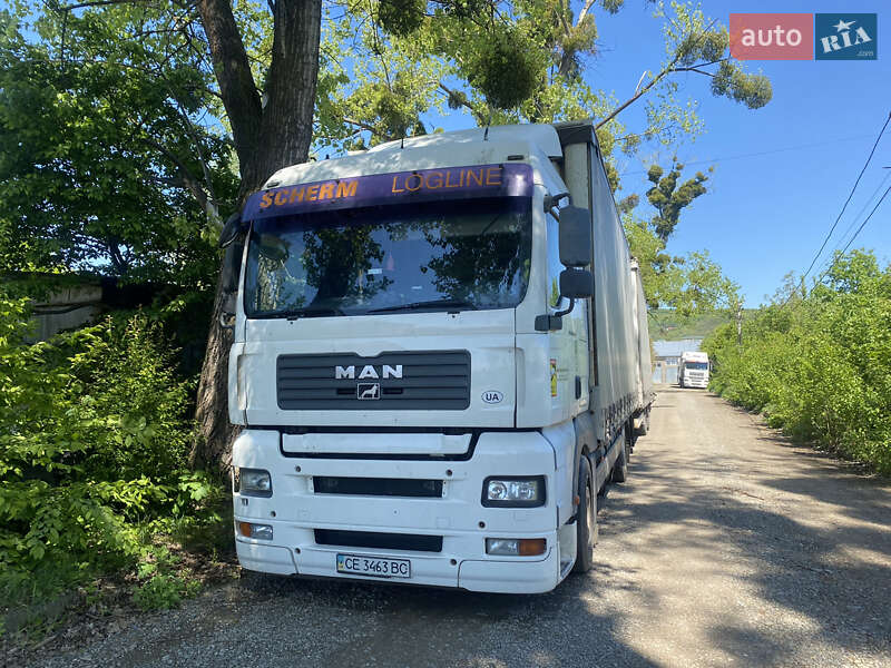 Тентований MAN TGA 2007 в Чернівцях