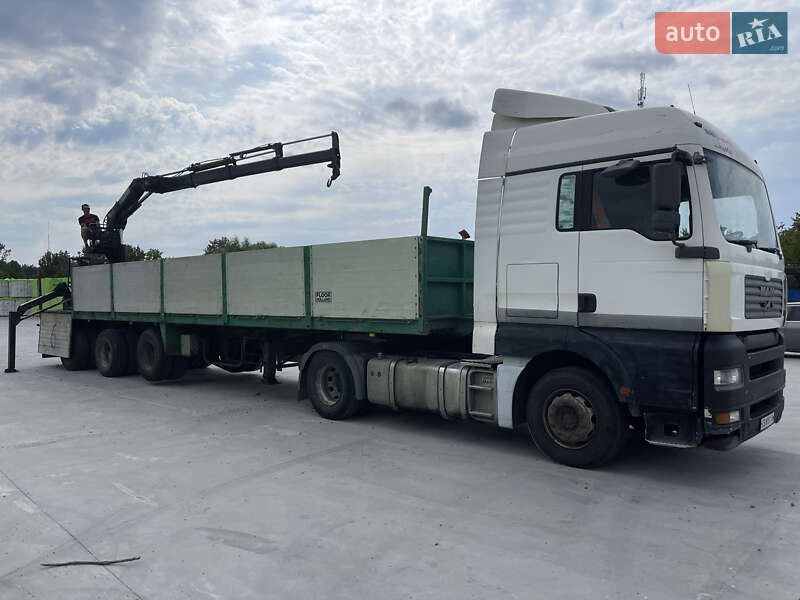 Кран-маніпулятор MAN TGA 2008 в Броварах фото 2 Кран-маніпулятор MAN TGA 2008 в Броварах