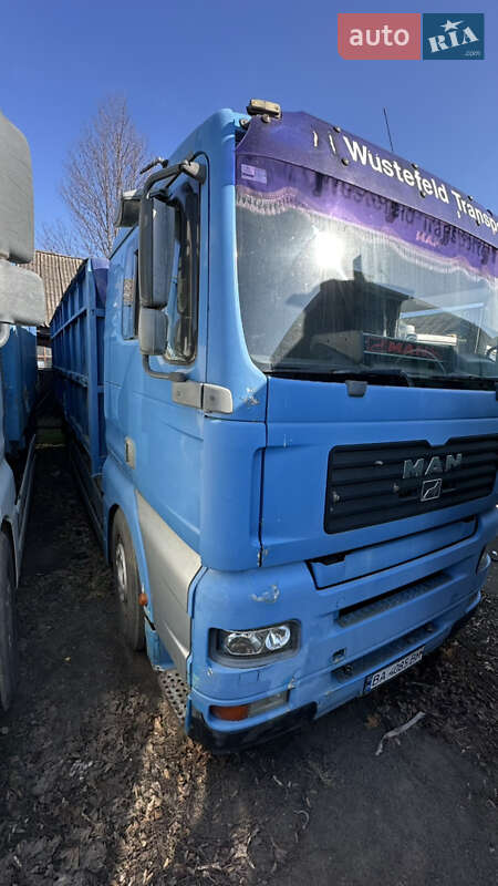 Контейнеровоз MAN TGA 2003 в Благовещенском фото 3 Контейнеровоз MAN TGA 2003 в Благовещенском