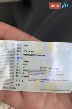Тягач MAN TGA 2007 в 