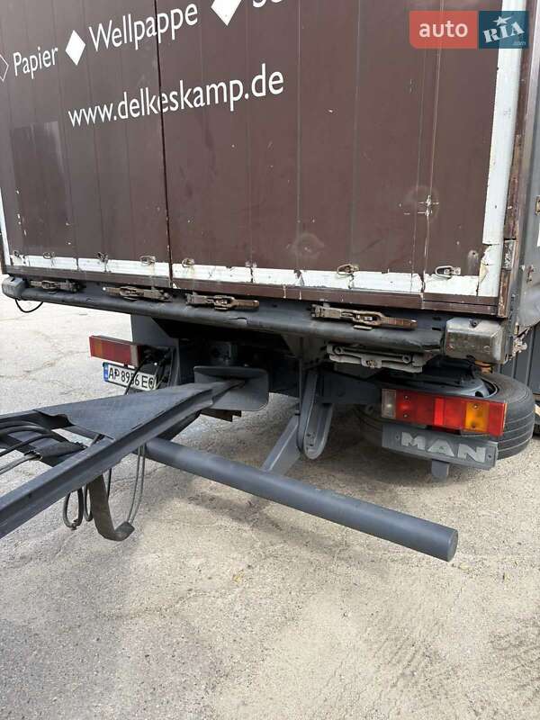 Тентованый MAN TGA 2004 в Запорожье фото 5 Тентованый MAN TGA 2004 в Запорожье