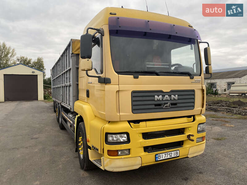 Контейнеровоз MAN TGA 2005 в Диканьці