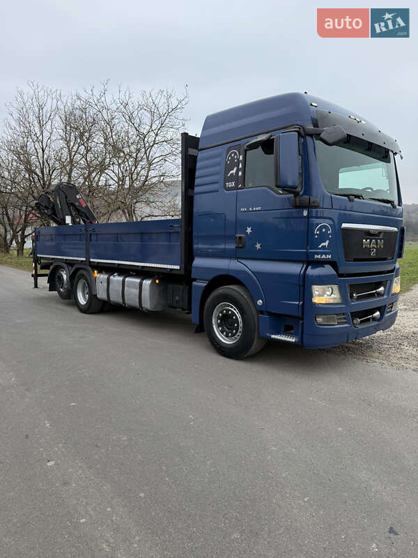 Кран-маніпулятор MAN TGA 2008 в Тячеві