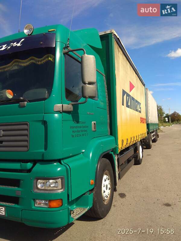 Тентованый MAN TGA 2004 в Харькове