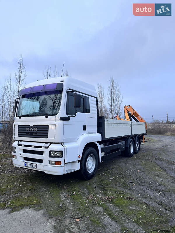 Кран-маніпулятор MAN TGA 2004 в Бурштині