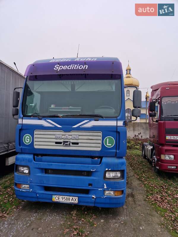 Контейнеровоз MAN TGA 2001 в Черновцах