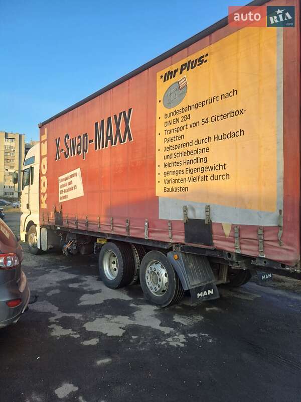 Контейнеровоз MAN TGA 2004 в Львове фото 19 Контейнеровоз MAN TGA 2004 в Львове