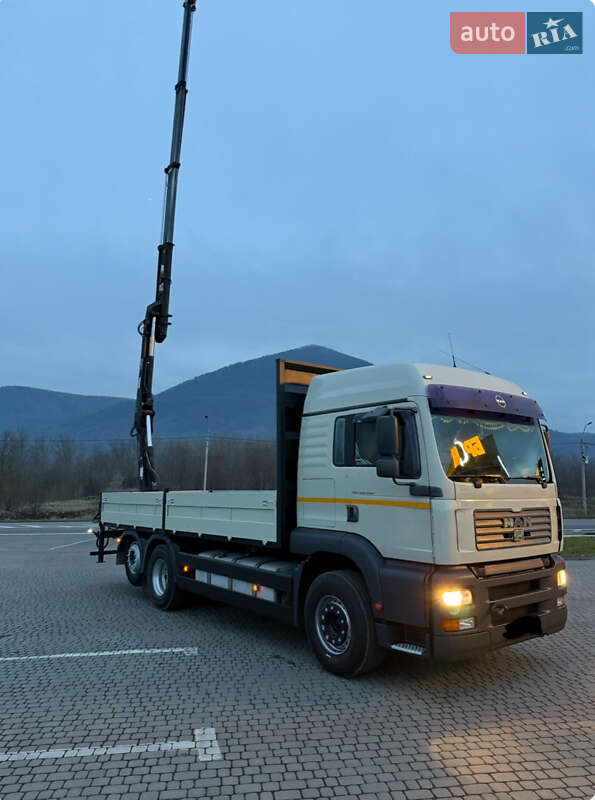 Кран-манипулятор MAN TGA 2003 в Тячеве