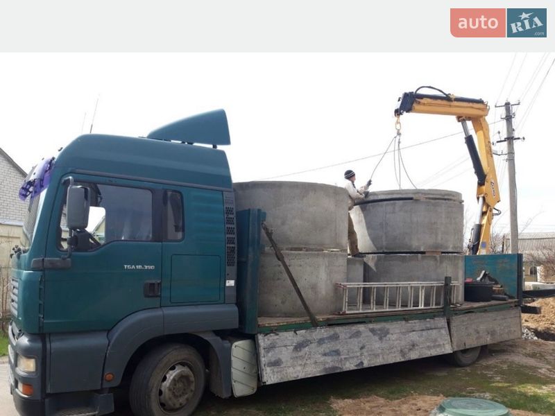 Кран-маніпулятор MAN TGA 2004 в Полтаві