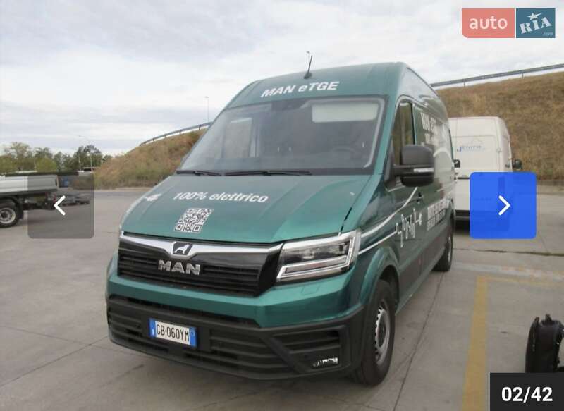 Мікроавтобус вантажний (до 3,5т) MAN TGE 2020 в Києві