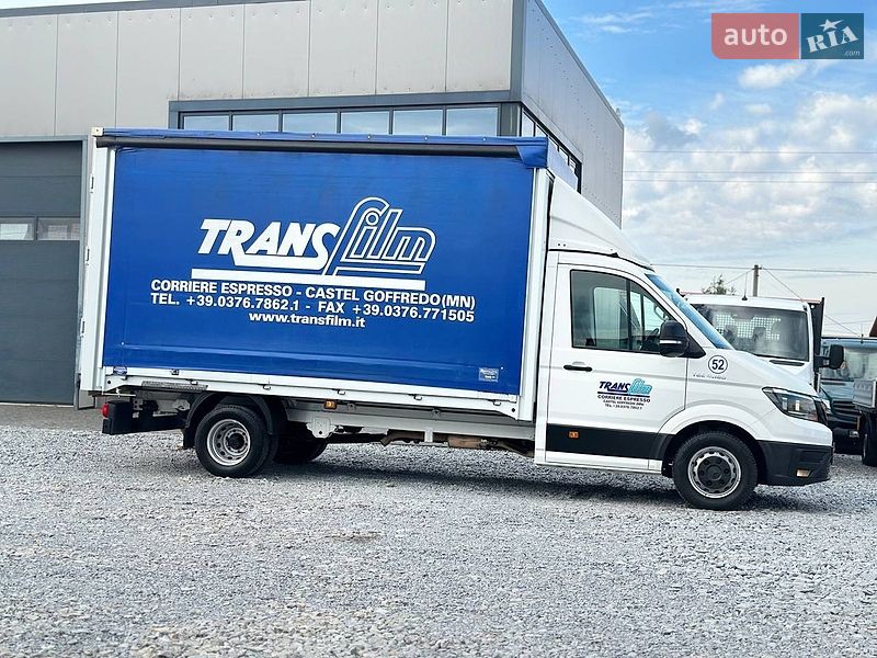 Тентований MAN TGE 2019 в Рівному