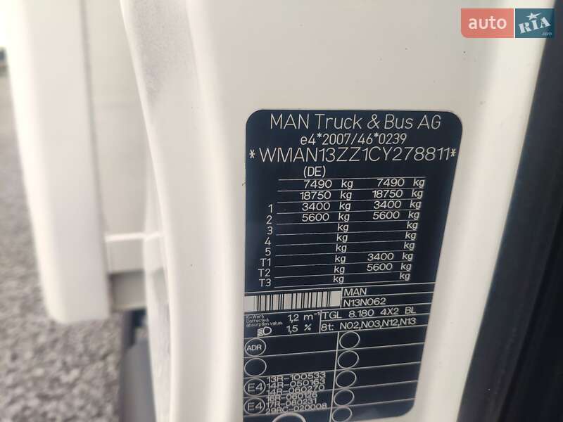 Грузовой фургон MAN TGL 2012 в Виннице фото 23 Грузовой фургон MAN TGL 2012 в Виннице