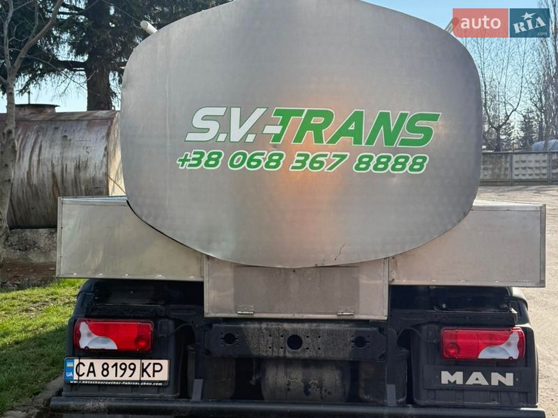 Цистерна MAN TGL 2015 в Оратові