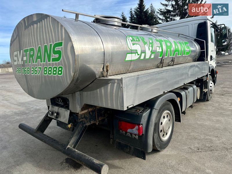 Цистерна MAN TGM 2012 в Оратові