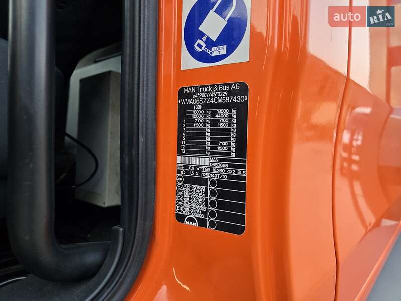 Самоскид MAN TGS 2012 в Болграді