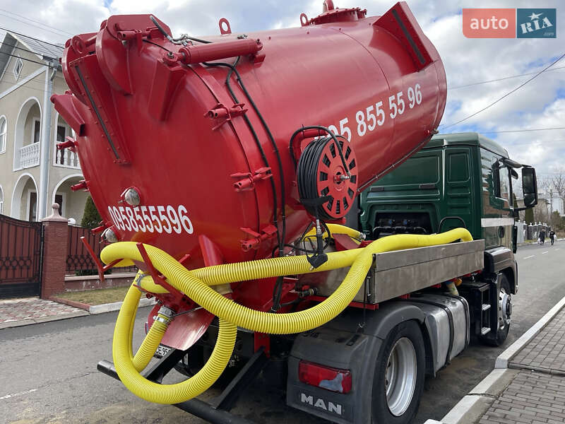 Машина  асенізатор (вакуумна) MAN TGS 2010 в Дубні