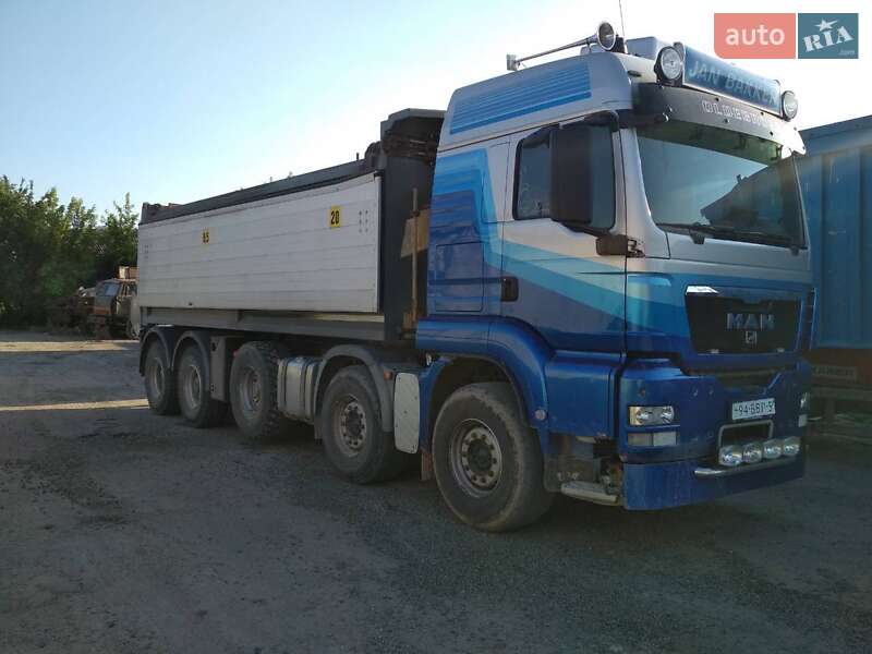 Самоскид MAN TGS 2013 в Ромнах