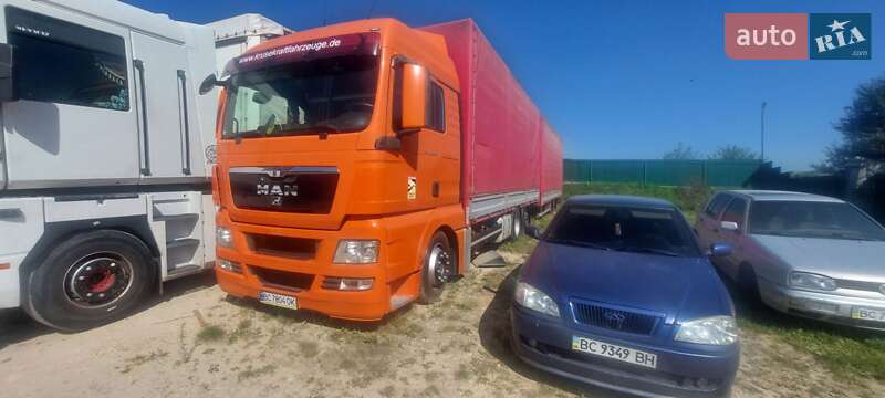 Тентованый MAN TGX 18.440 2011 в Львове