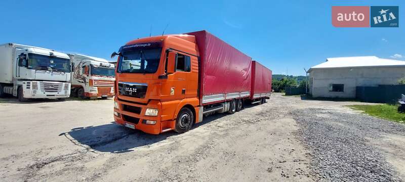 Тентованый MAN TGX 18.440 2011 в Львове