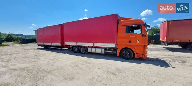 Тентованый MAN TGX 18.440 2011 в Львове