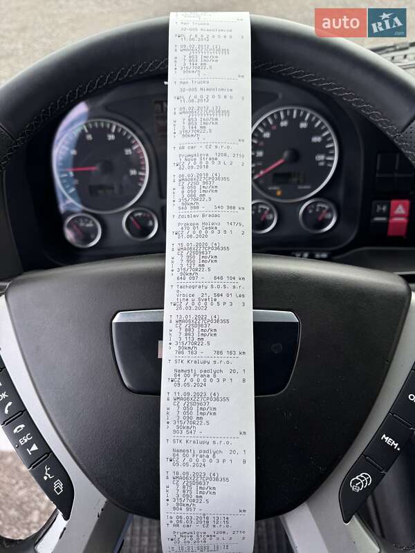 Тягач MAN TGX 18.440 2012 в Вінниці