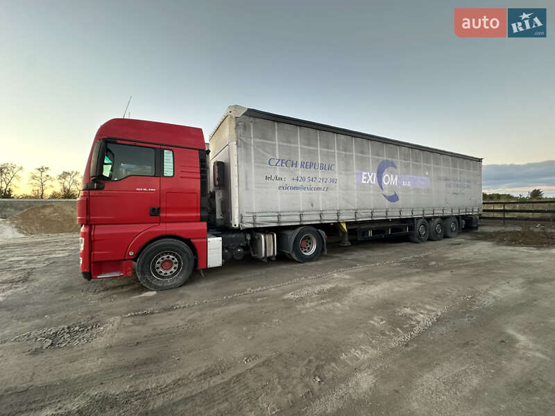 Тягач MAN TGX 18.480 2012 в Заліщиках