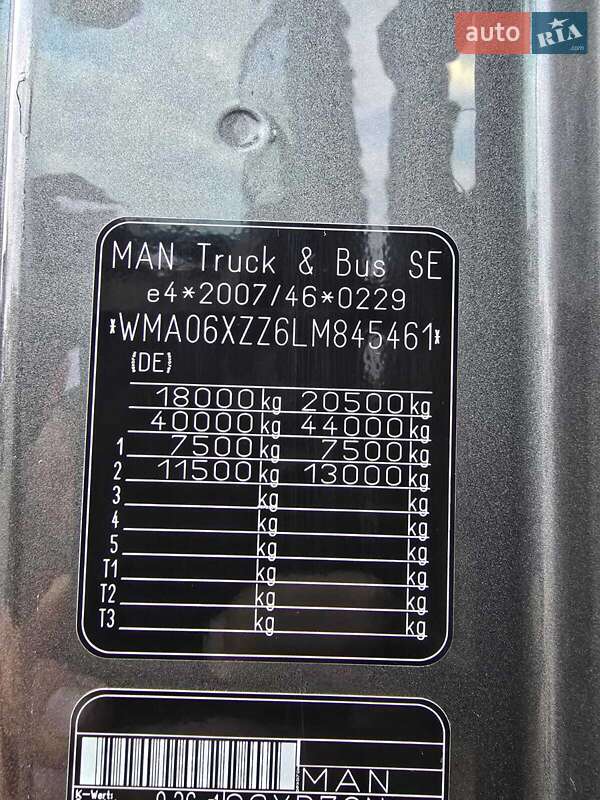 Тягач MAN TGX 18.510 2019 в Ковеле фото 39 Тягач MAN TGX 18.510 2019 в Ковеле