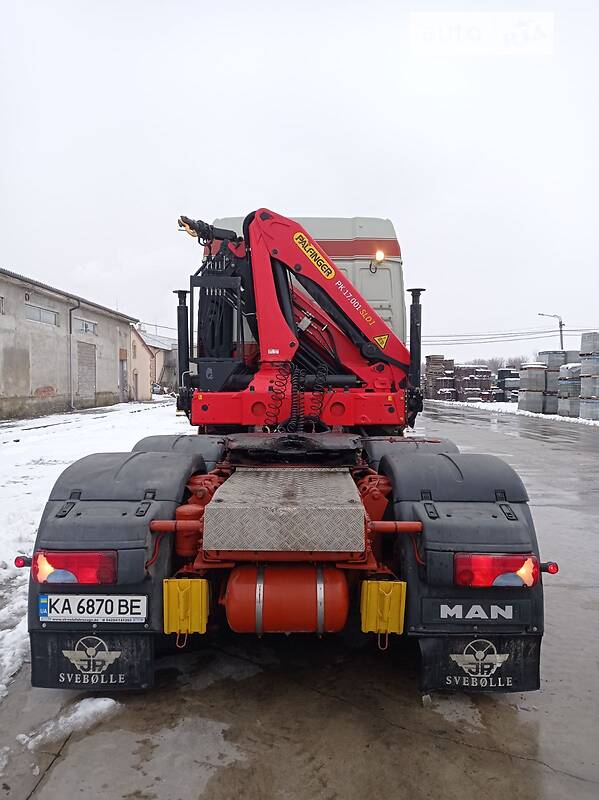 Кран-маніпулятор MAN TGX 2015 в Косові